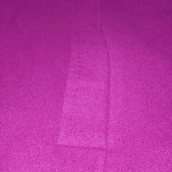 Talbots Woman Wool Swing Jacket Plus Size 14W Purple Classic Layering Office - Picture 7 of 10